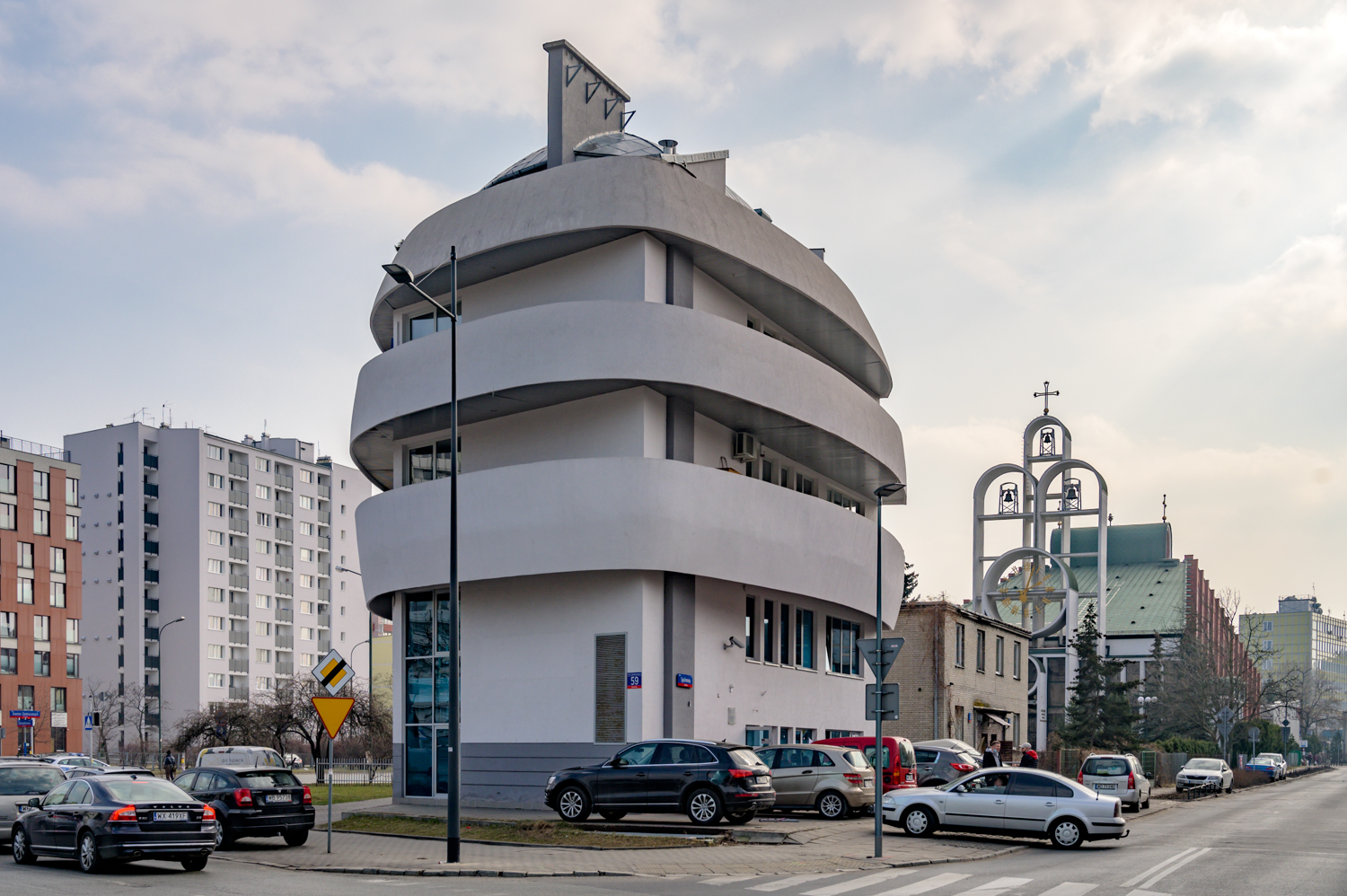 Zdjęcie architektury budynku Budynek biurowy